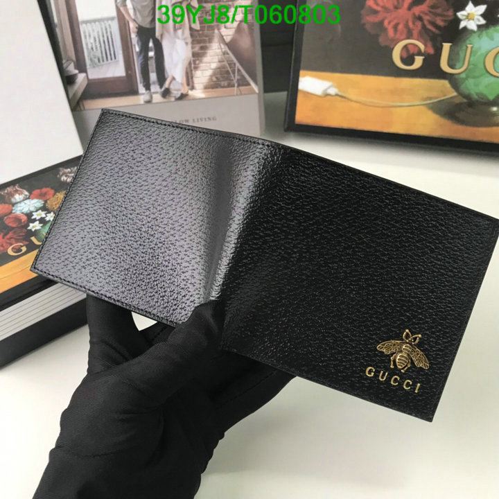 Gucci Bag-(4A)-Wallet-,Code: T060803,$: 39USD