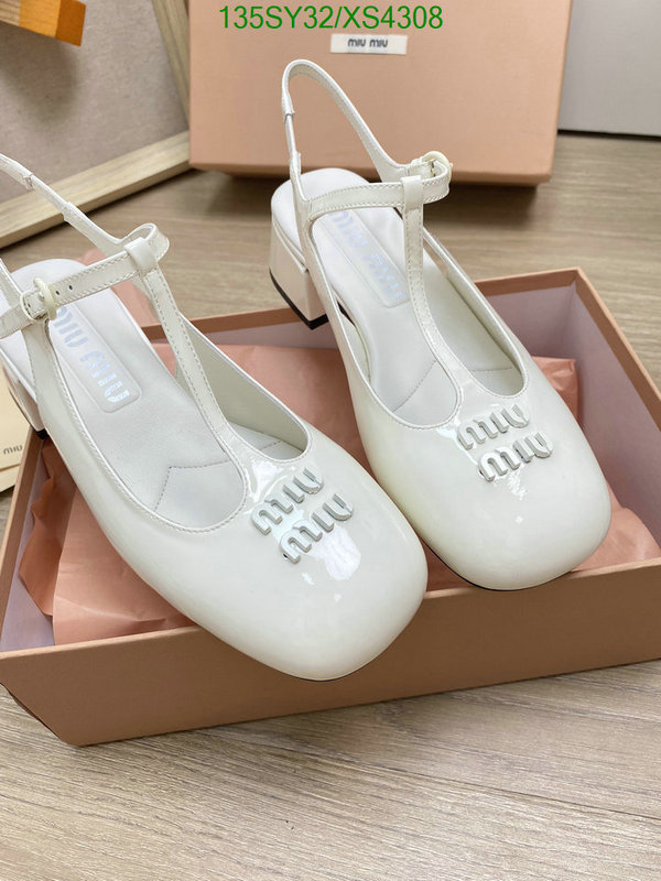 Women Shoes-Miu Miu, Code: XS4308,$: 135USD