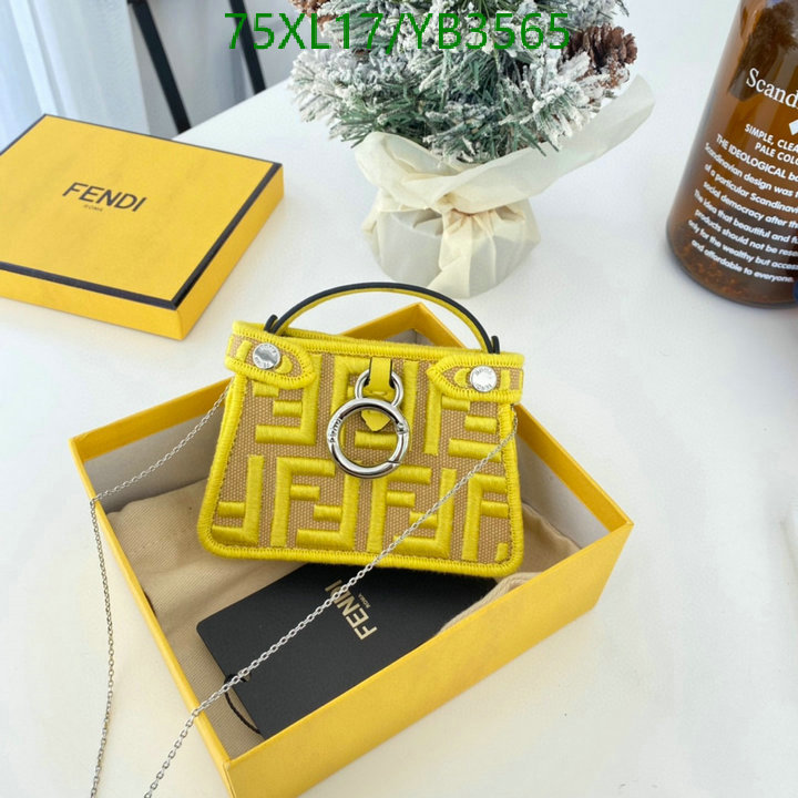 Fendi Bag-(4A)-Diagonal-,Code: YB3565,$: 75USD