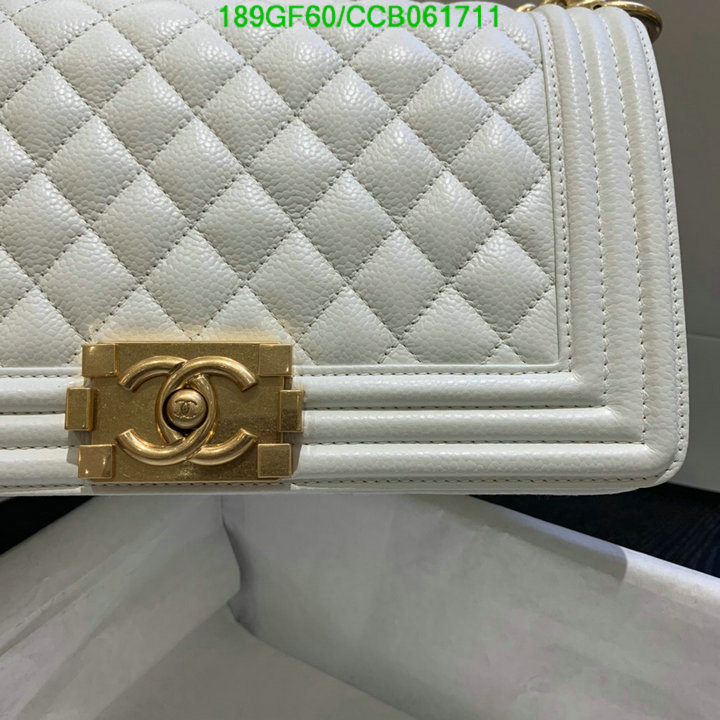 Chanel Bags -(Mirror)-Le Boy,Code: CCB061711,$: 189USD