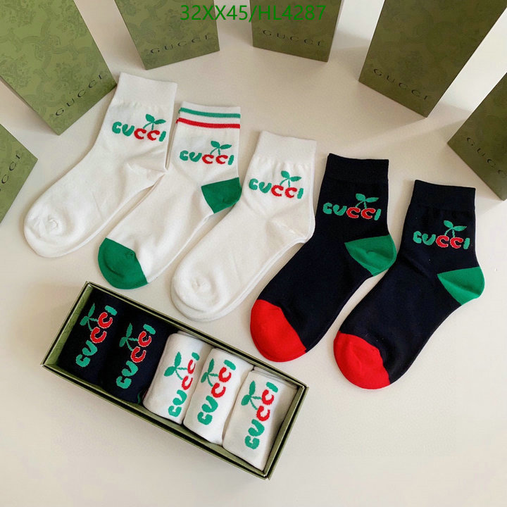Sock-Gucci, Code: HL4287,$: 32USD