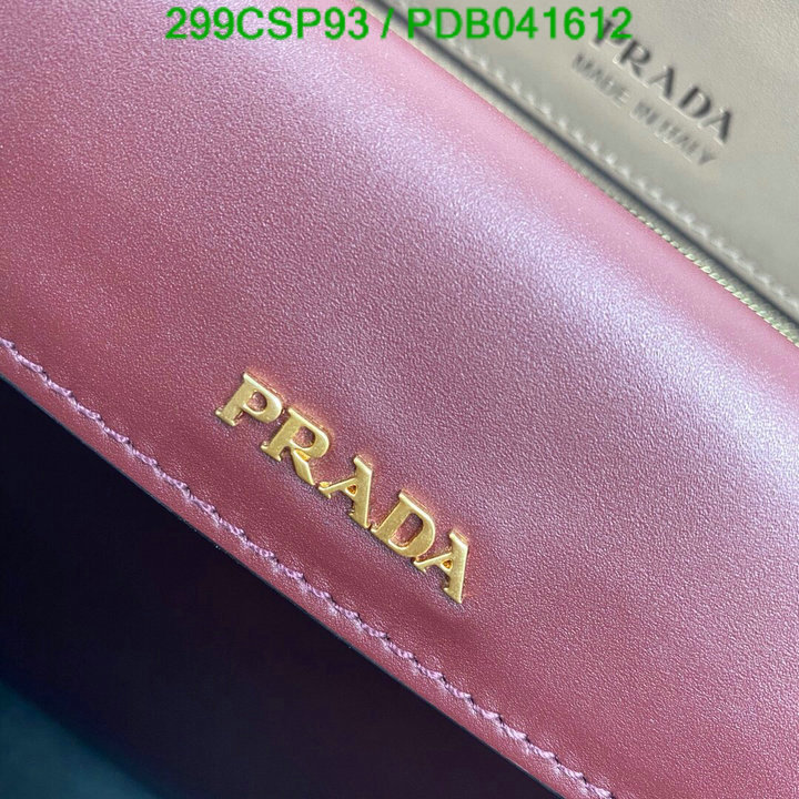 Prada Bag-(Mirror)-Handbag-,Code: PDB041612,$: 299USD