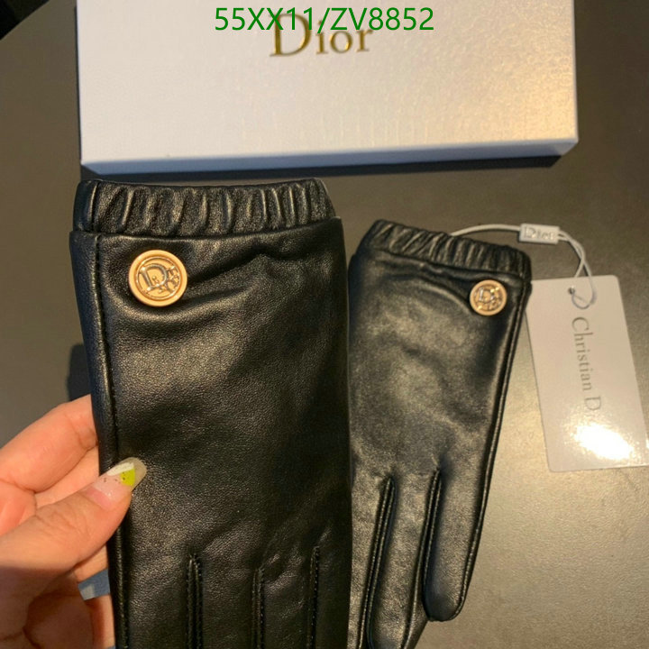 Gloves-Dior, Code: ZV8852,$: 55USD