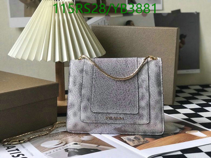 Bvlgari Bag-(4A)-Serpenti Forever,Code: YB3881,$: 115USD