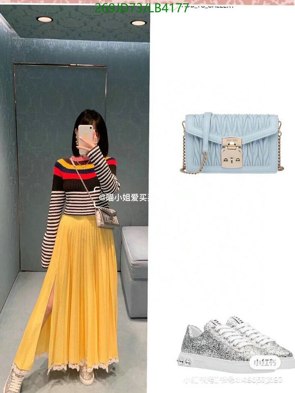 Miu Miu Bag-(Mirror)-Diagonal-,Code: LB4177,$: 269USD