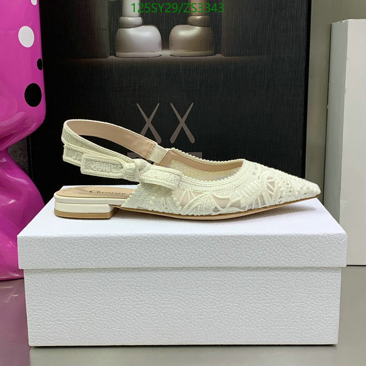 Women Shoes-Dior,Code: ZS3343,$: 125USD