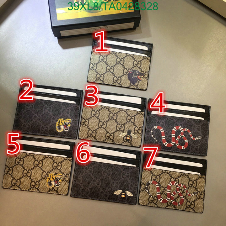 Gucci Bag-(4A)-Wallet-,Code:TA0428328,$: 39USD