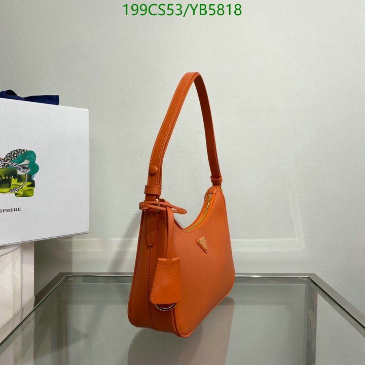 Prada Bag-(Mirror)-Re-Edition 2000,Code: YB5818,$: 199USD