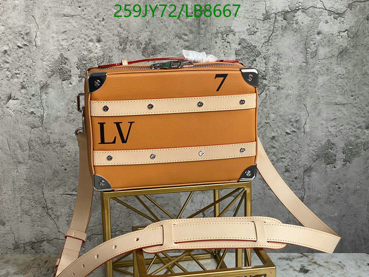 LV Bags-(Mirror)-Petite Malle-,Code: LB8667,$: 259USD