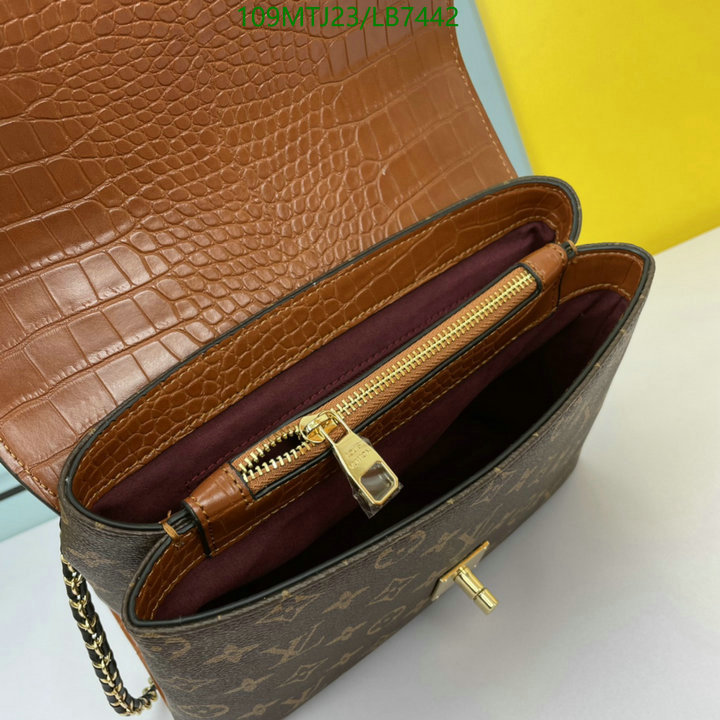 LV Bags-(4A)-Handbag Collection-,Code: LB7442,$: 109USD