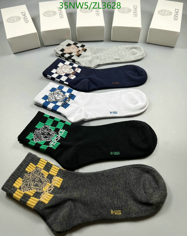 Sock-Versace, Code: ZL3628,$: 35USD