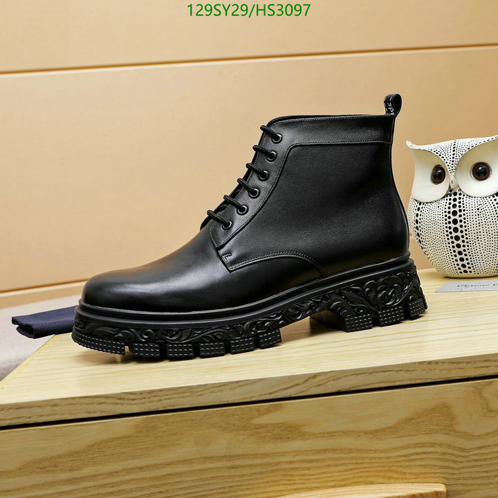Men shoes-Boots, Code: HS3097,$: 129USD
