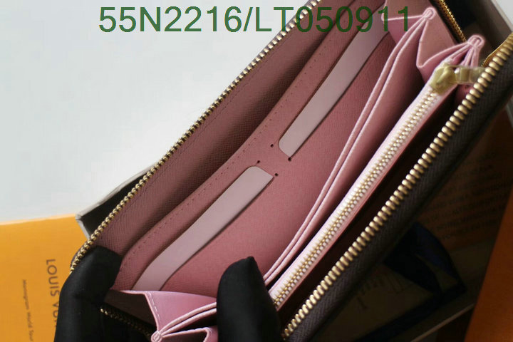 LV Bags-(Mirror)-Wallet-,Code:LT050911,$: 55USD