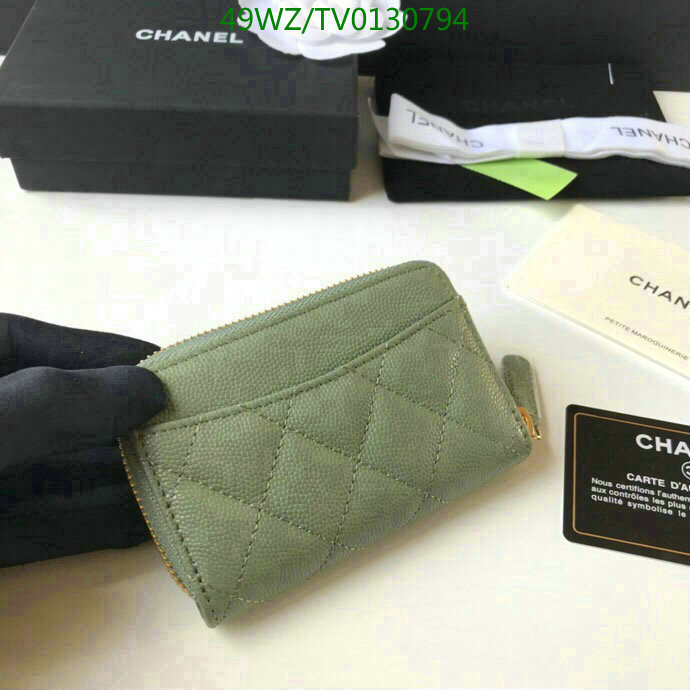 Chanel Bags ( 4A )-Wallet-,Code: TV0130794,$: 49USD