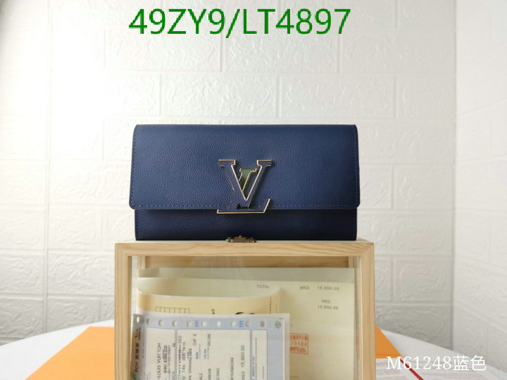 LV Bags-(4A)-Wallet-,Code: LT4897,$: 49USD