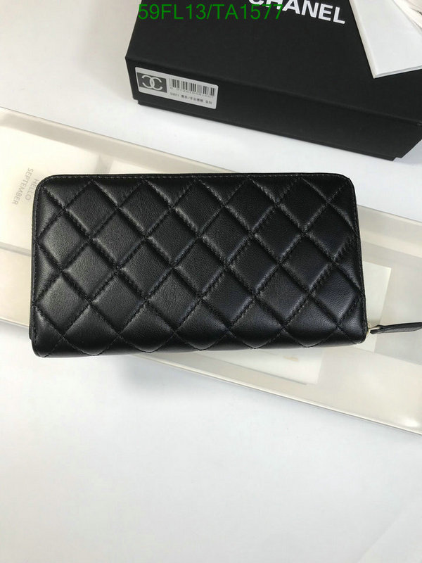 Chanel Bags ( 4A )-Wallet-,Code: TA1577,$: 59USD