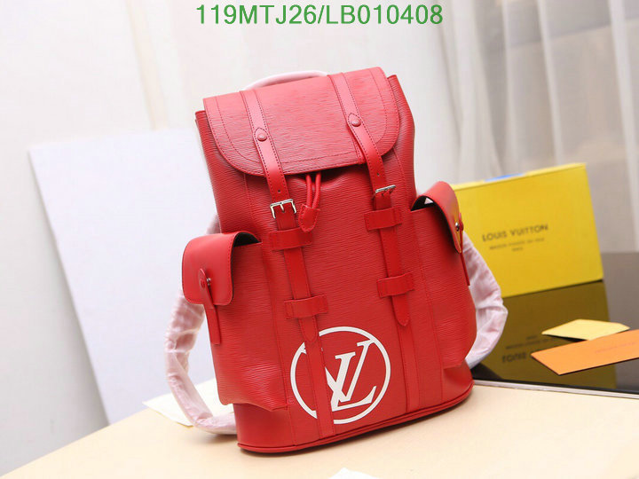 LV Bags-(4A)-Backpack-,Code: LB010408,$:149USD