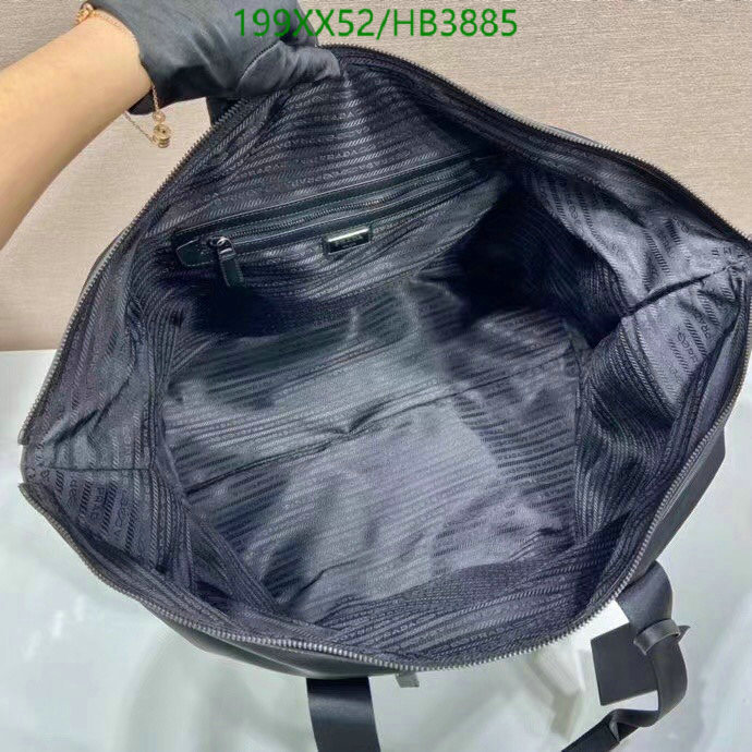 Prada Bag-(Mirror)-Handbag-,Code: HB3885,$: 199USD