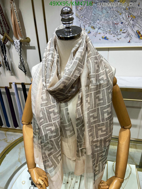 Scarf-Fendi, Code: KM4716,$: 49USD