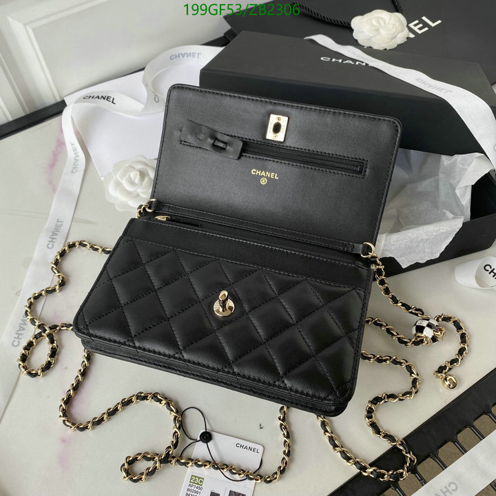 Chanel Bags -(Mirror)-Diagonal-,Code: ZB2306,$: 199USD