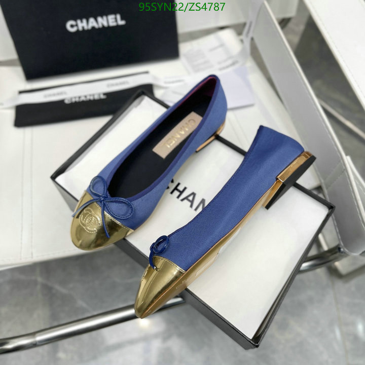 Chanel-Ballet Shoes,Code: ZS4787,$: 95USD