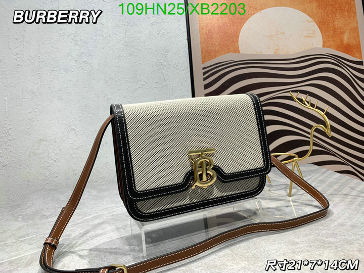 Burberry Bag-(4A)-Diagonal-,Code: XB2203,$: 109USD