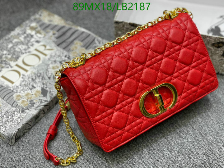 Dior Bags-(4A)-Caro-,Code: LB2187,$: 89USD