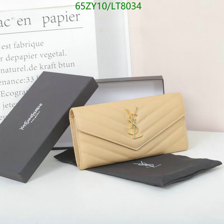 YSL Bag-(4A)-Wallet-,Code: LT8034,$: 65USD