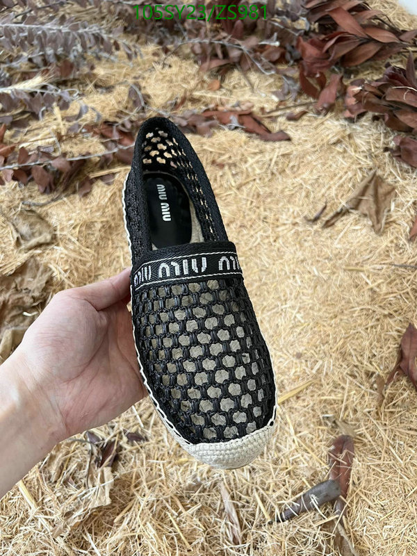Women Shoes-Miu Miu, Code: ZS981,$: 105USD