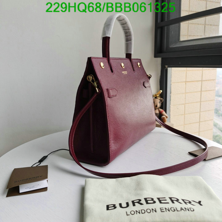 Burberry Bag-(Mirror)-Handbag-,Code: BBB061325,$: 229USD