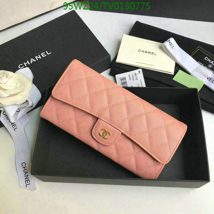 Chanel Bags ( 4A )-Wallet-,Code: TV0130775,$: 95USD