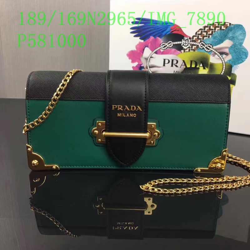 Prada Bag-(Mirror)-Diagonal-,Code: PDB112312,$: 189USD