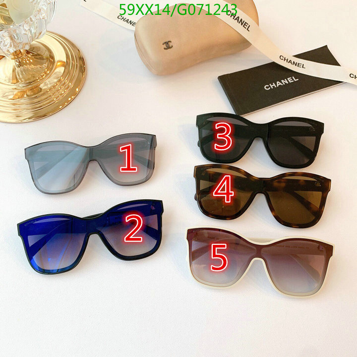 Glasses-Chanel,Code: G071243,$: 59USD