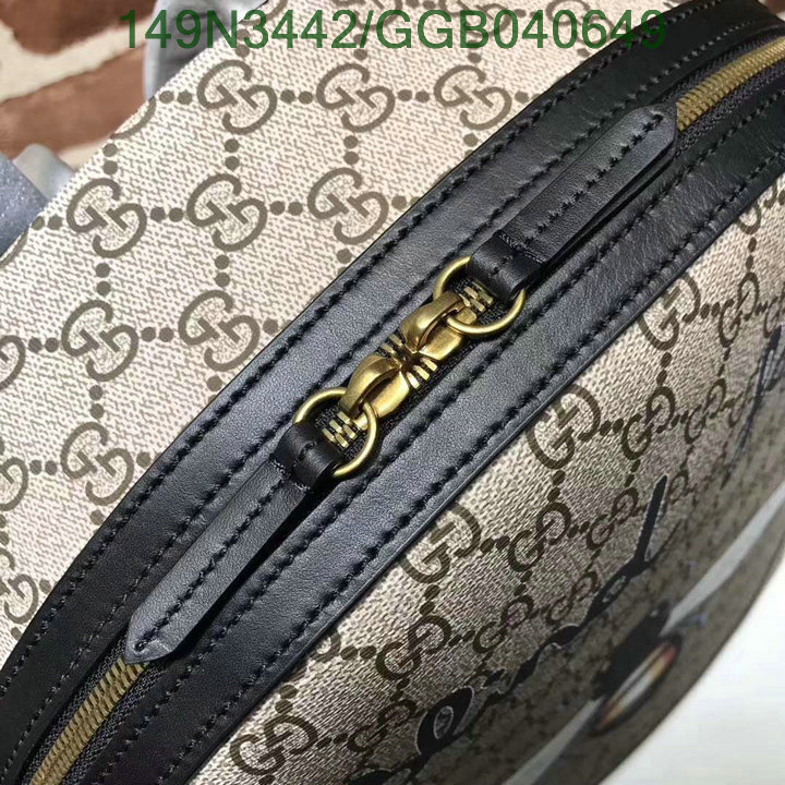 Gucci Bag-(Mirror)-Backpack-,Code:GGB040649,$:149USD