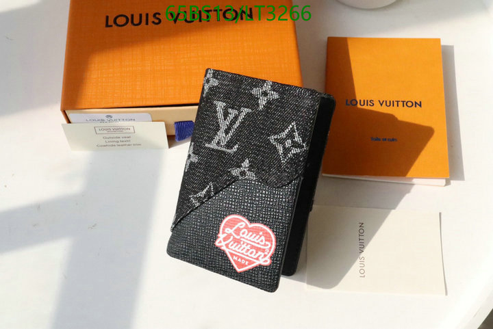 LV Bags-(Mirror)-Wallet-,Code: LT3266,$: 65USD