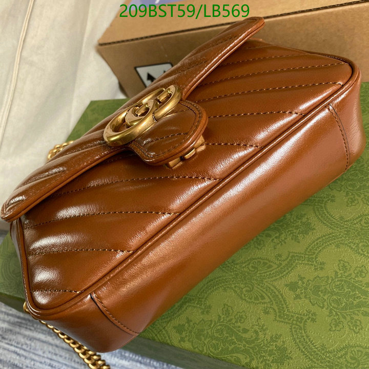 Gucci Bag-(Mirror)-Marmont,Code: LB569,$: 209USD