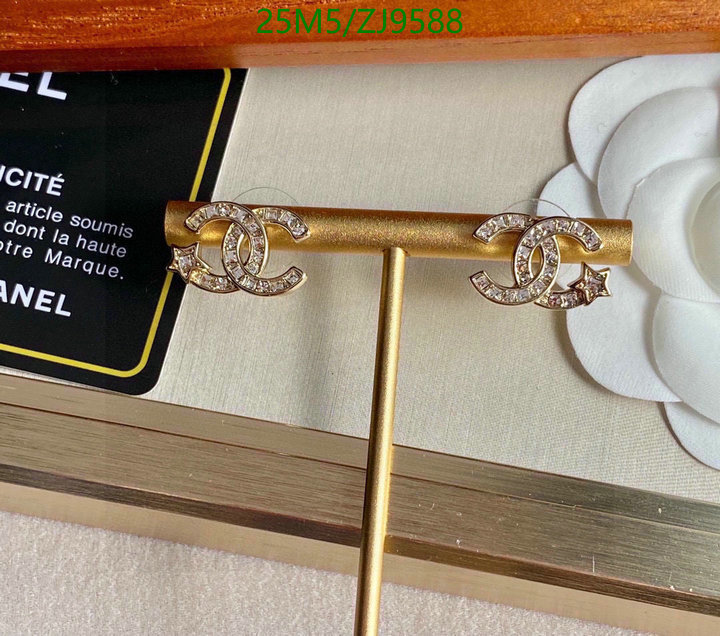 Jewelry-Chanel,Code: ZJ9588,$: 25USD