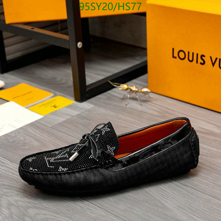 Men shoes-LV, Code: HS77,$: 95USD