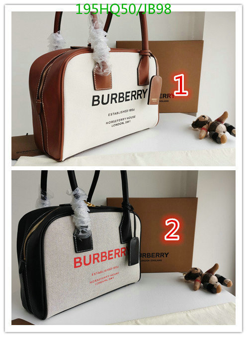 Burberry Bag-(Mirror)-Handbag-,Code: JB98,$: 195USD