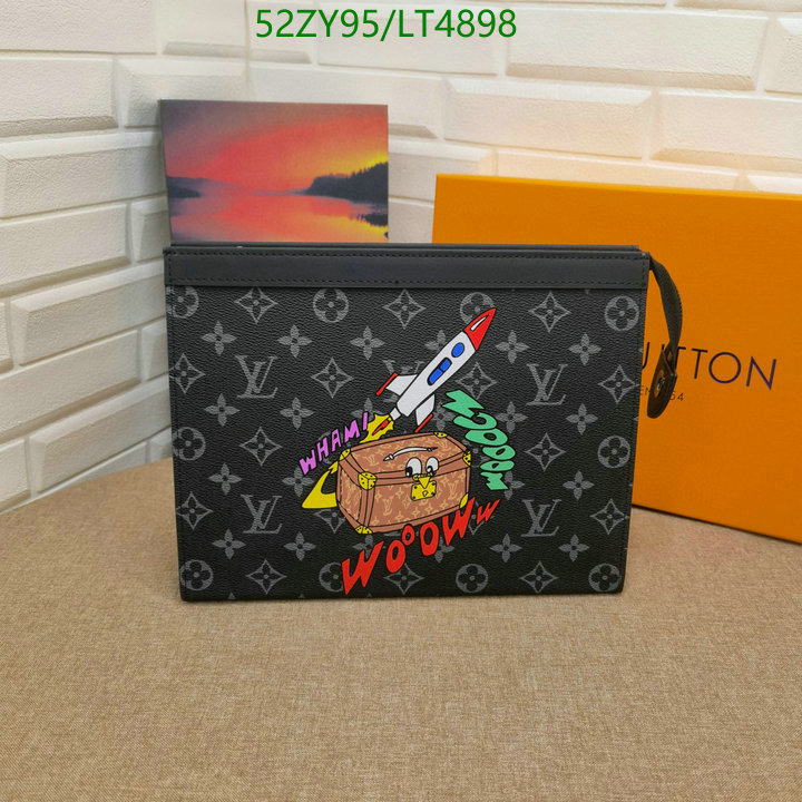 LV Bags-(4A)-Wallet-,Code: LT4898,$: 52USD