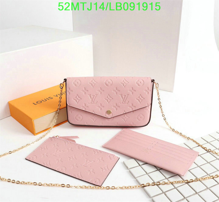 LV Bags-(4A)-New Wave Multi-Pochette-,code: LB091915,