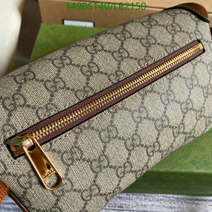 Gucci Bag-(Mirror)-Belt Bag-Chest Bag--,Code: LB2150,$: 149USD