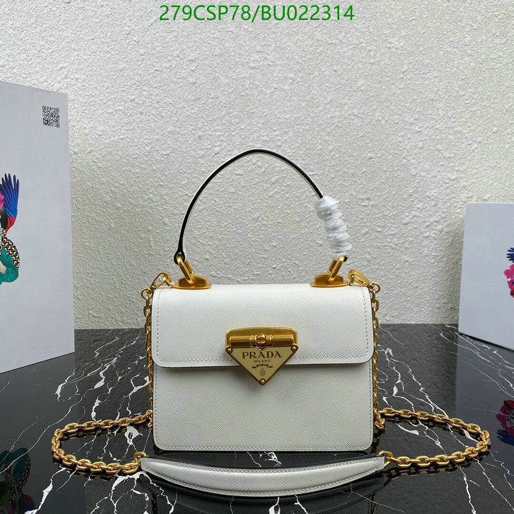 Prada Bag-(Mirror)-Diagonal-,Code: BU022314,$: 279USD