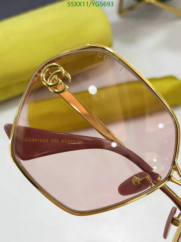 Glasses-Gucci, Code: YG5693,$: 55USD