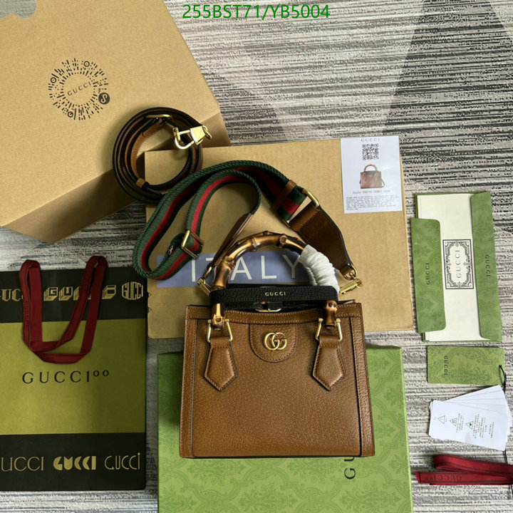 Gucci Bag-(Mirror)-Diana-Bamboo-,Code: YB5004,$: 255USD