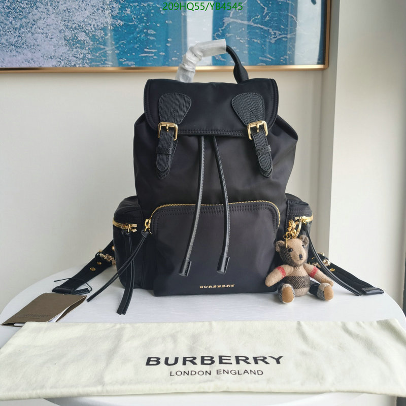 Burberry Bag-(Mirror)-Backpack-,Code: YB4545,