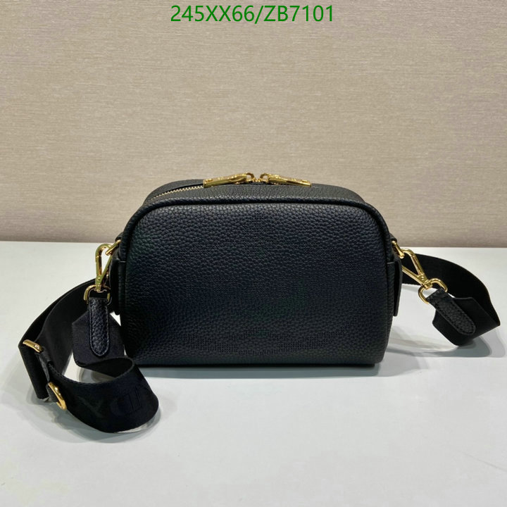 Prada Bag-(Mirror)-Diagonal-,Code: ZB7101,$: 245USD