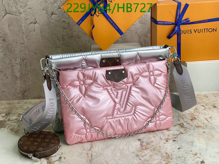 LV Bags-(Mirror)-New Wave Multi-Pochette-,Code: HB727,$: 229USD