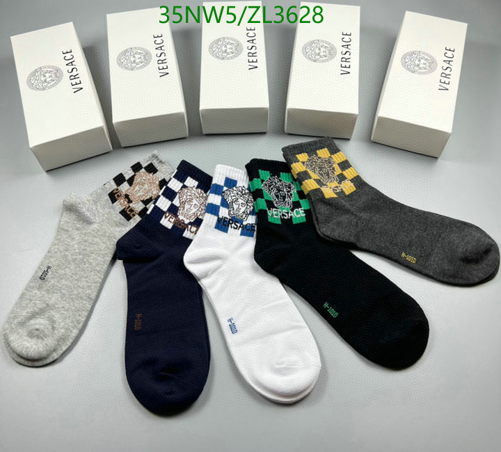 Sock-Versace, Code: ZL3628,$: 35USD