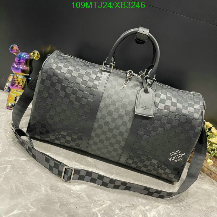 LV Bags-(4A)-Keepall BandouliRe 45-50-,Code: XB3246,$: 109USD